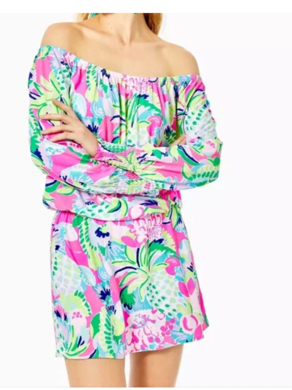 Lilly Pulitzer Lana Skort Romper “Raise the Bar” Print XS worn once!